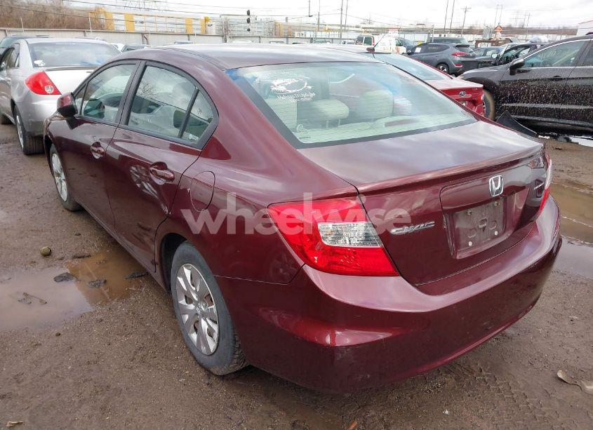 Photo 3 of 2012 Honda Civic LX (VIN 19XFB2F55CE101386)