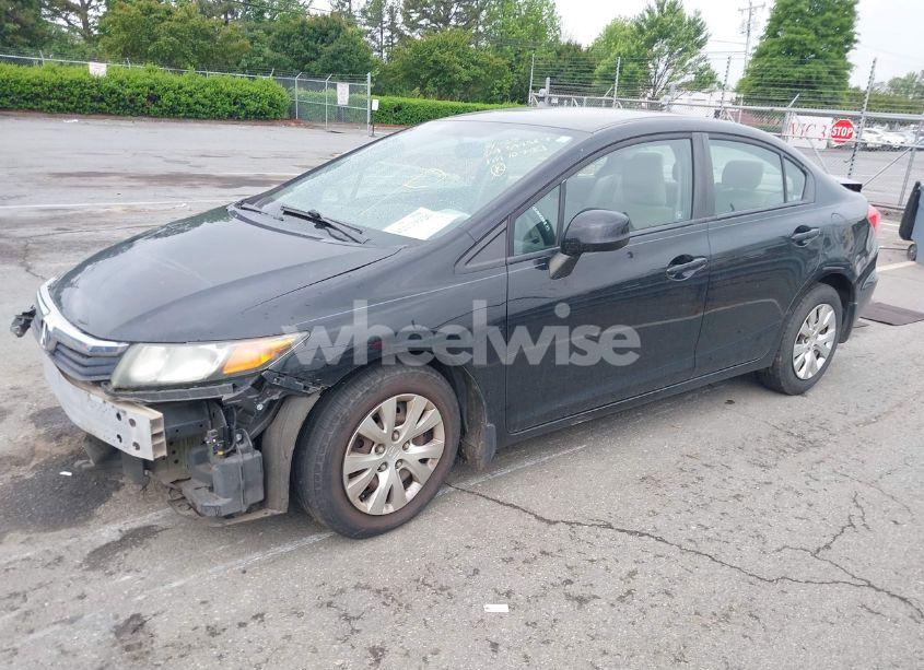 Photo 2 of 2012 Honda Civic LX (VIN 19XFB2F55CE107821)