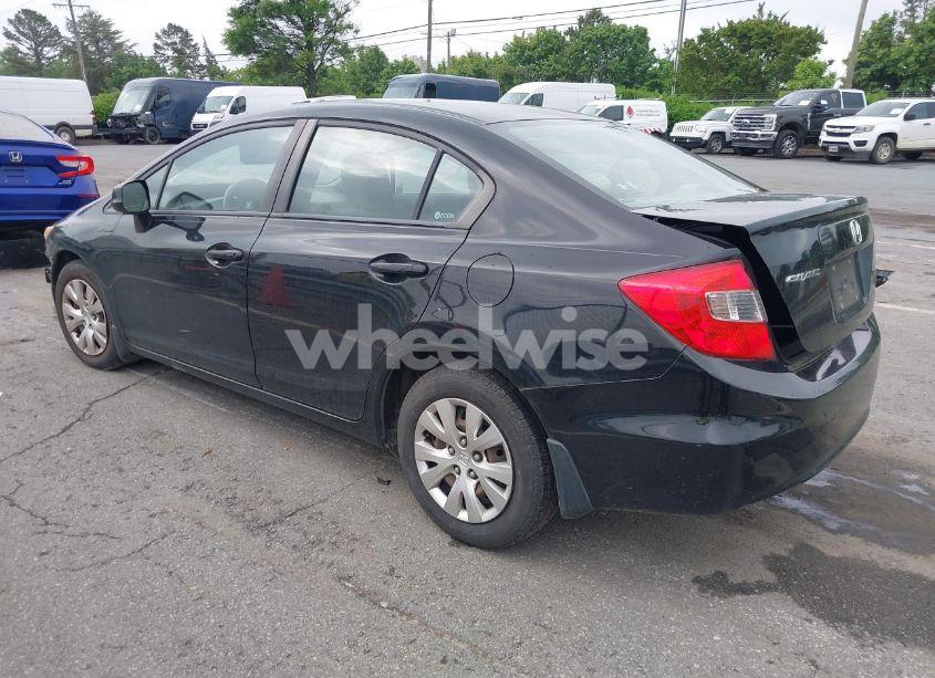 Photo 3 of 2012 Honda Civic LX (VIN 19XFB2F55CE107821)
