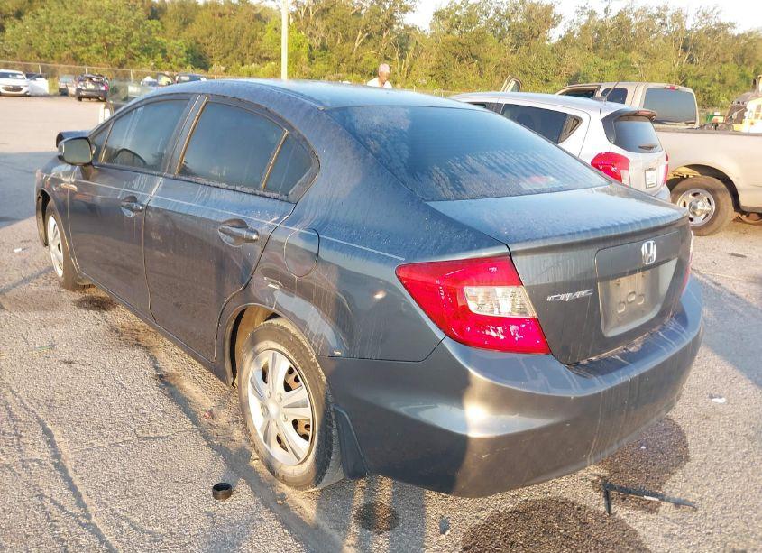 Photo 3 of 2012 Honda Civic LX (VIN 19XFB2F55CE108709)