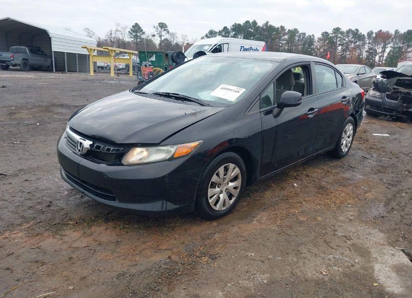 Photo 2 of 2012 Honda Civic LX (VIN 19XFB2F55CE318405)