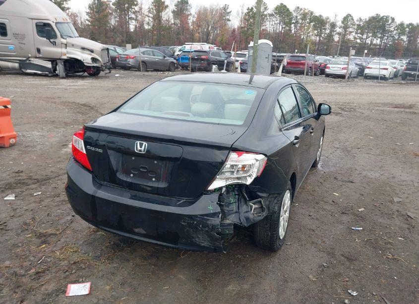 Photo 4 of 2012 Honda Civic LX (VIN 19XFB2F55CE318405)