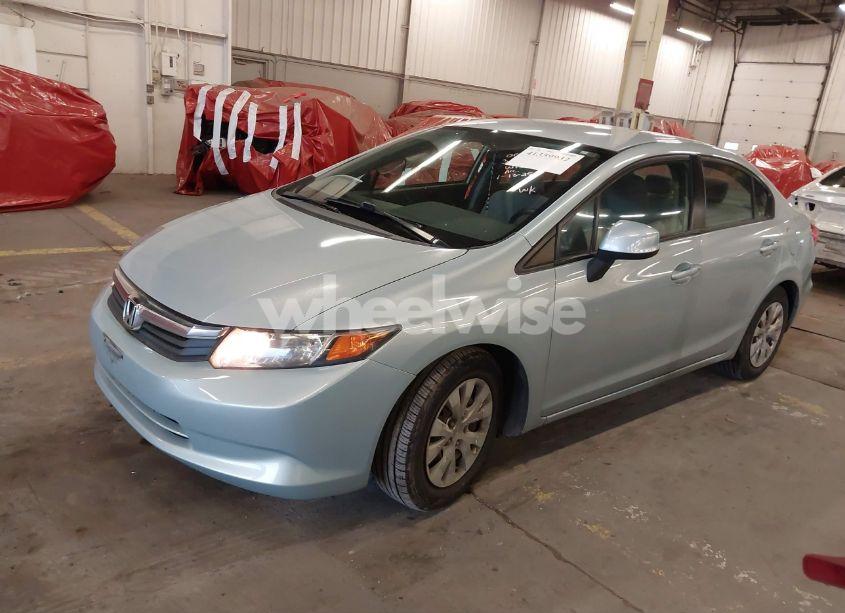 Photo 2 of 2012 Honda Civic SDN LX (VIN 19XFB2F55CE321269)