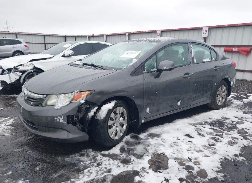 Photo 2 of 2012 Honda Civic SDN LX (VIN 19XFB2F55CE348987)
