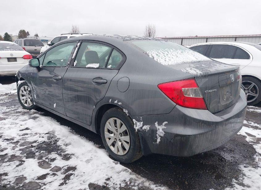 Photo 3 of 2012 Honda Civic SDN LX (VIN 19XFB2F55CE348987)