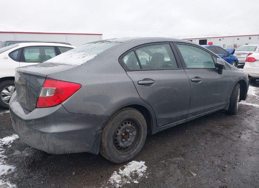 Photo 4 of 2012 Honda Civic SDN LX (VIN 19XFB2F55CE348987)