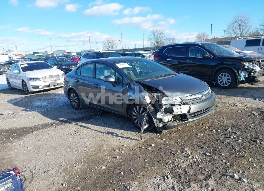 2012 Honda Civic SDN LX (VIN 19XFB2F55CE351694) main photo