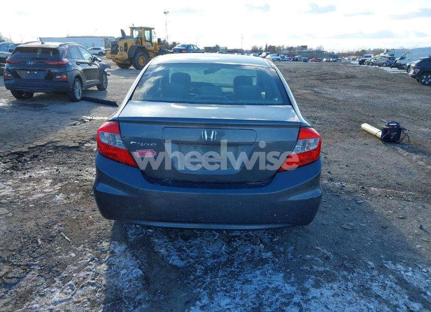 Photo 16 of 2012 Honda Civic SDN LX (VIN 19XFB2F55CE351694)