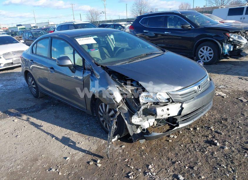 Photo 6 of 2012 Honda Civic SDN LX (VIN 19XFB2F55CE351694)