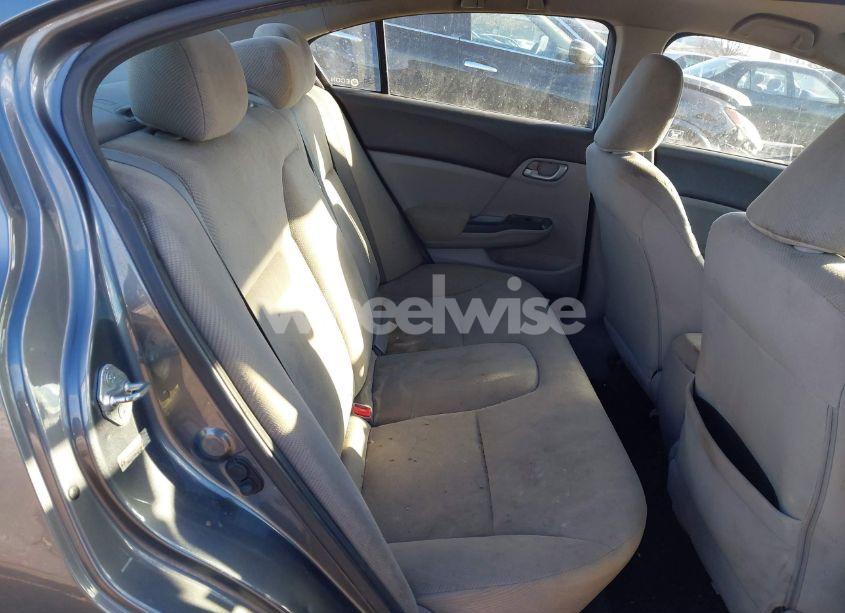 Photo 8 of 2012 Honda Civic SDN LX (VIN 19XFB2F55CE351694)