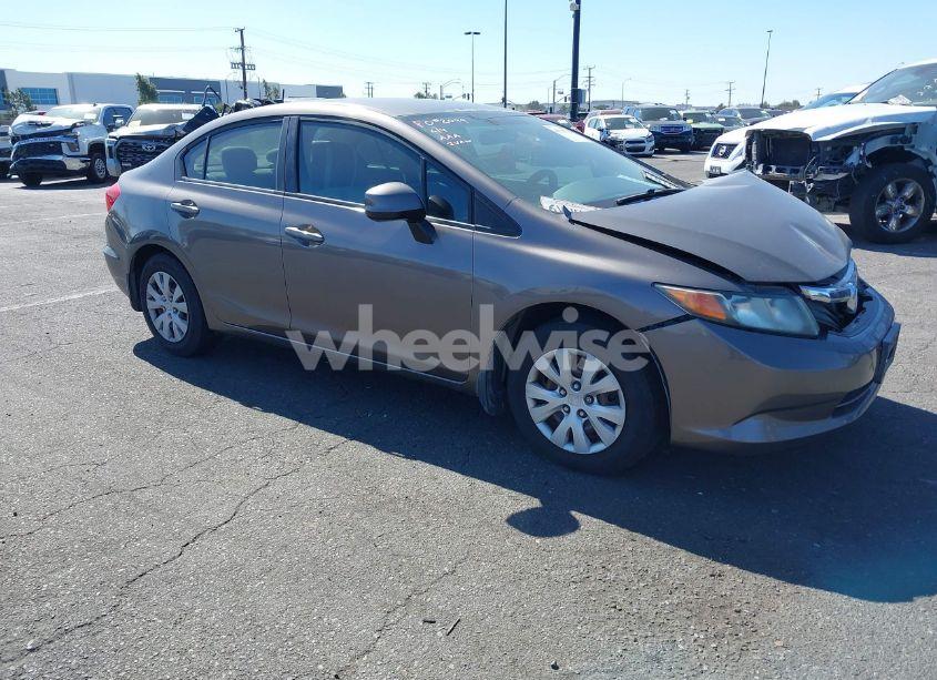 2012 Honda Civic LX (VIN 19XFB2F55CE356068) main photo