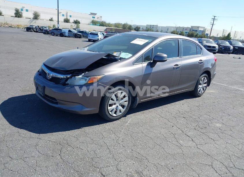 Photo 2 of 2012 Honda Civic LX (VIN 19XFB2F55CE356068)