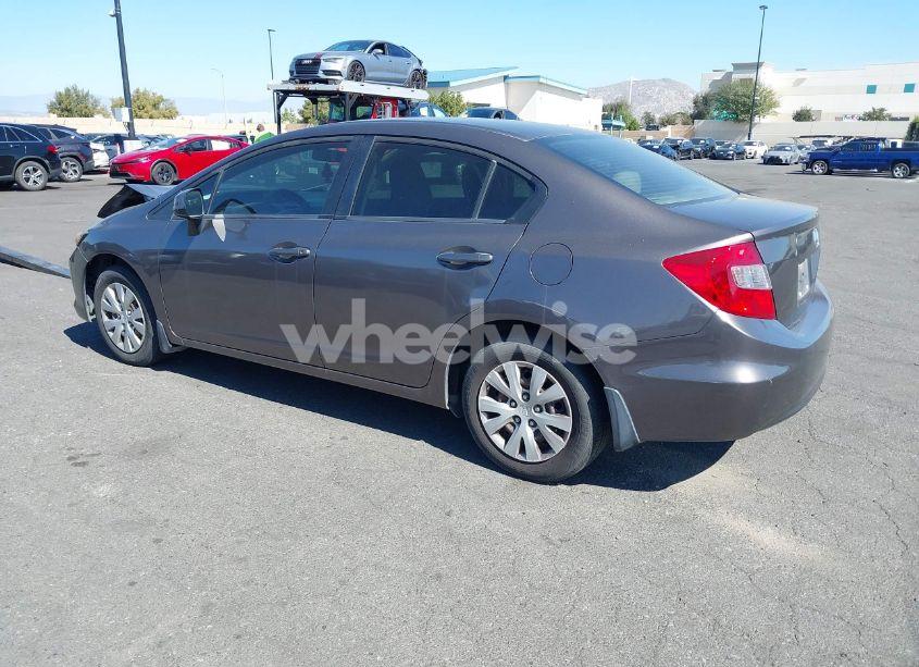 Photo 3 of 2012 Honda Civic LX (VIN 19XFB2F55CE356068)