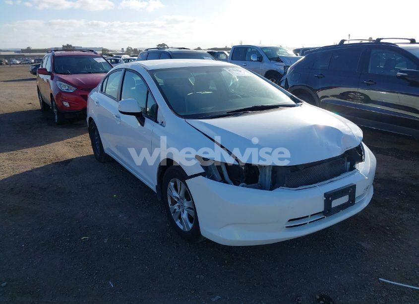 2012 Honda Civic SDN LX (VIN 19XFB2F55CE370598) main photo