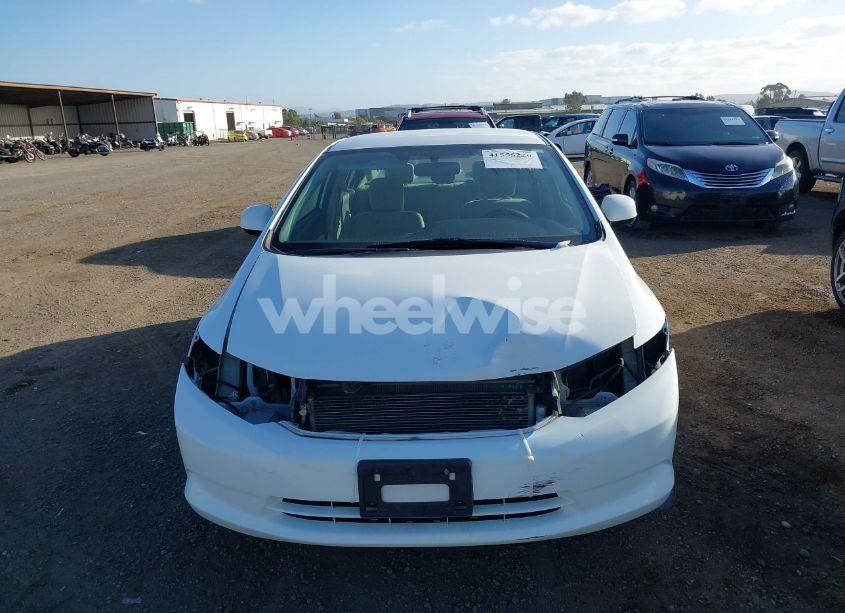 Photo 13 of 2012 Honda Civic SDN LX (VIN 19XFB2F55CE370598)