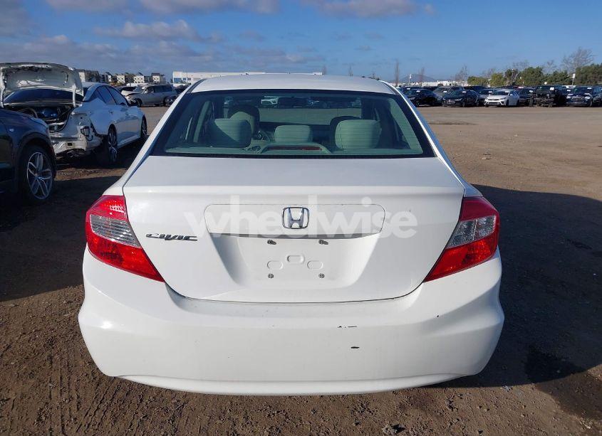 Photo 17 of 2012 Honda Civic SDN LX (VIN 19XFB2F55CE370598)