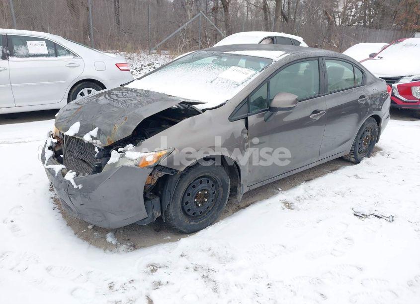 Photo 2 of 2012 Honda Civic SDN LX (VIN 19XFB2F55CE392617)