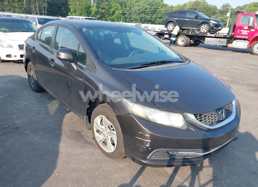 2013 Honda Civic LX (VIN 19XFB2F55DE015397) main photo