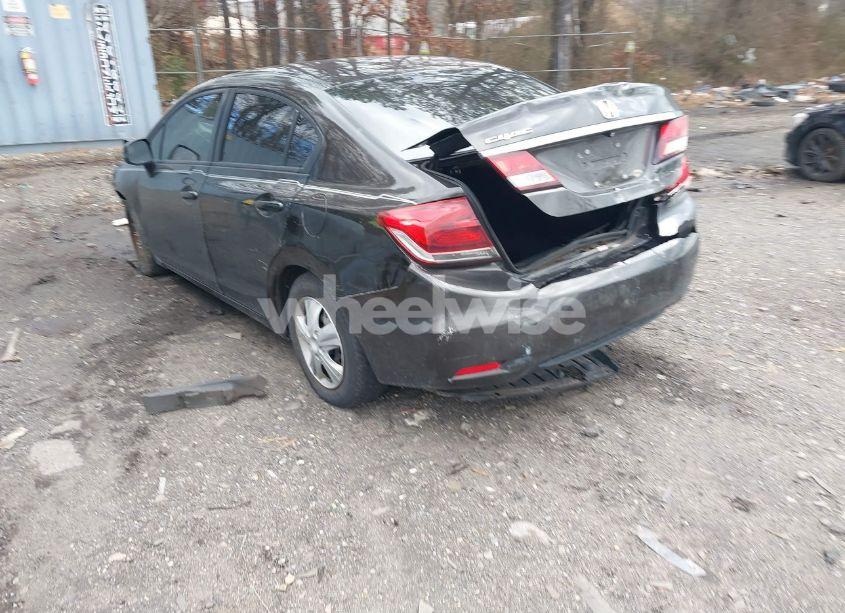 Photo 3 of 2013 Honda Civic LX (VIN 19XFB2F55DE020552)