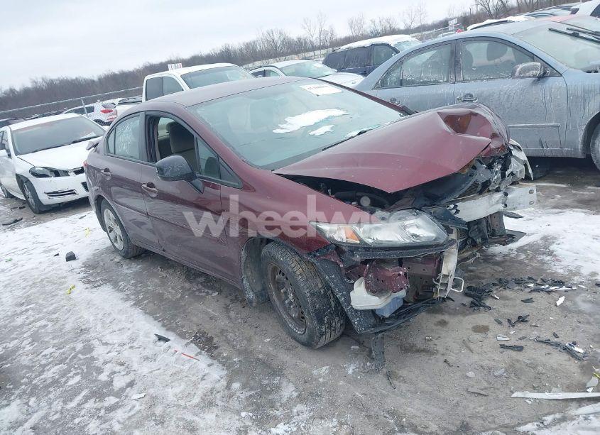 2013 Honda Civic LX (VIN 19XFB2F55DE039702) main photo