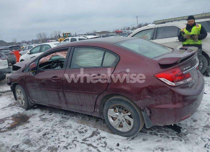 Photo 14 of 2013 Honda Civic LX (VIN 19XFB2F55DE039702)