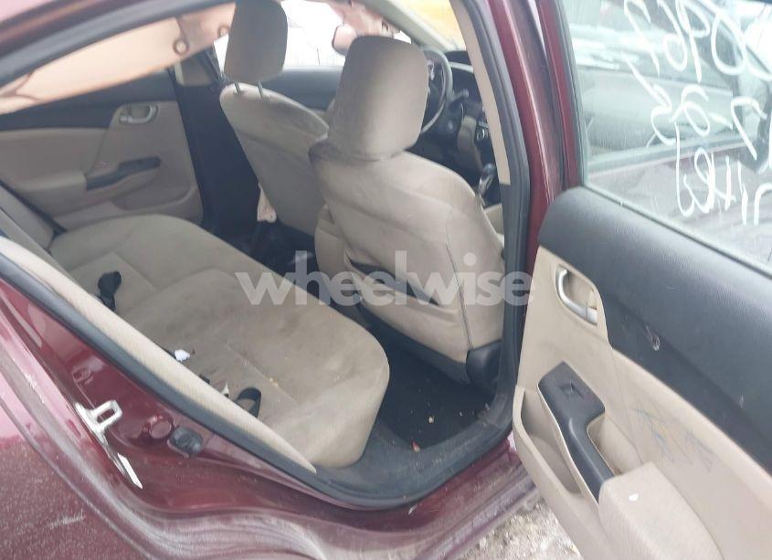 Photo 8 of 2013 Honda Civic LX (VIN 19XFB2F55DE039702)