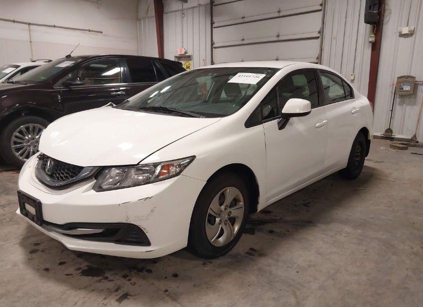 Photo 2 of 2013 Honda Civic LX (VIN 19XFB2F55DE077270)