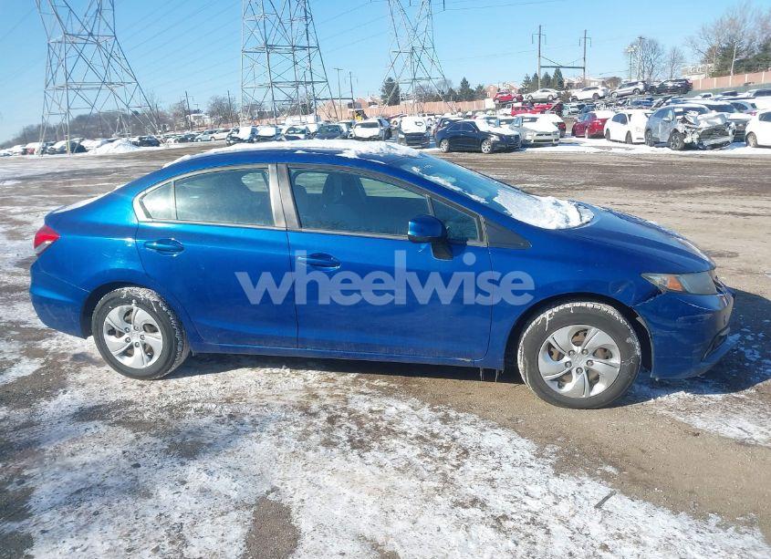 Photo 14 of 2013 Honda Civic LX (VIN 19XFB2F55DE078077)
