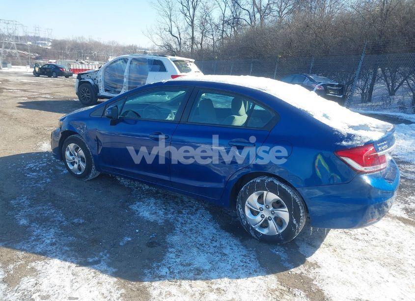 Photo 3 of 2013 Honda Civic LX (VIN 19XFB2F55DE078077)