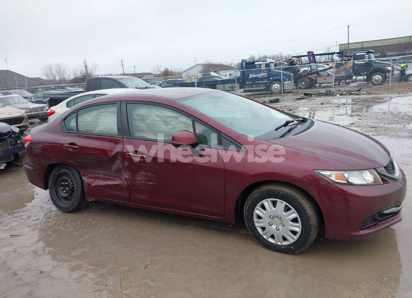 Photo 13 of 2013 Honda Civic LX (VIN 19XFB2F55DE083926)