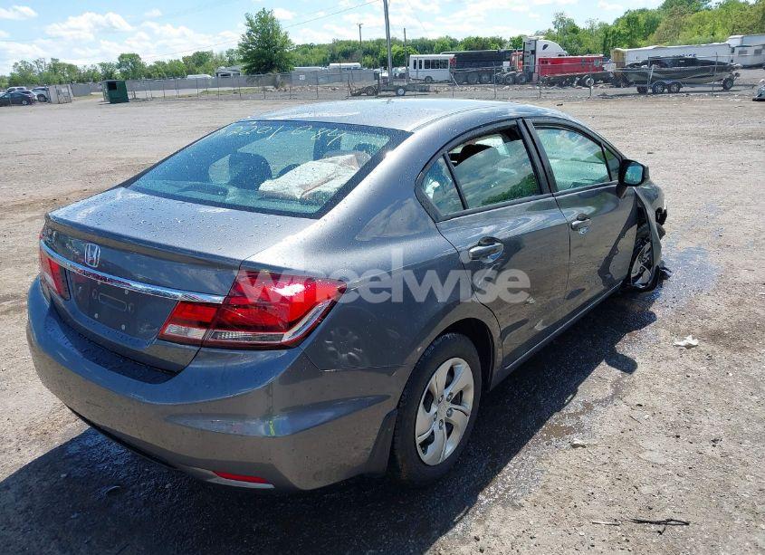 Photo 4 of 2013 Honda Civic LX (VIN 19XFB2F55DE092870)