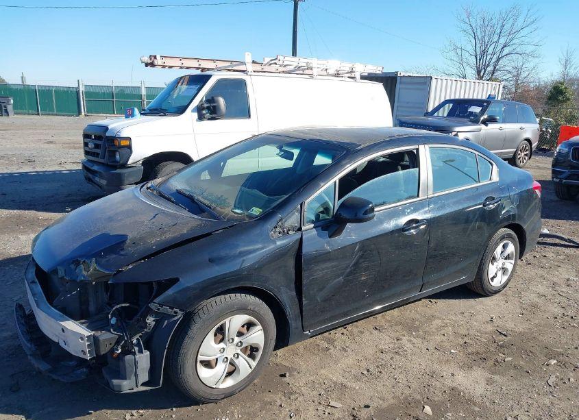 Photo 2 of 2013 Honda Civic LX (VIN 19XFB2F55DE216927)