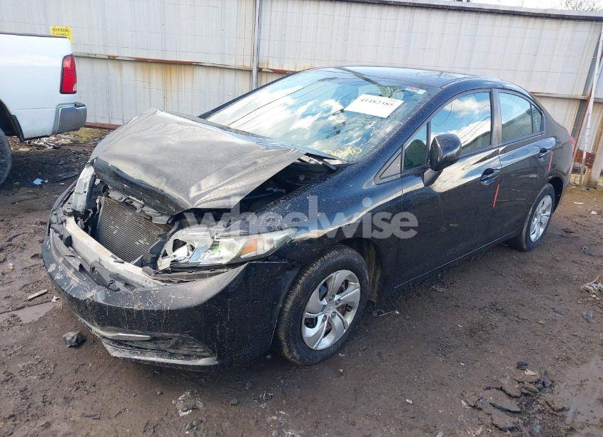 Photo 2 of 2013 Honda Civic LX (VIN 19XFB2F55DE217317)