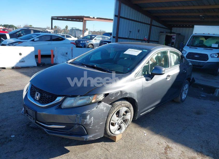 Photo 2 of 2013 Honda Civic LX (VIN 19XFB2F55DE236224)