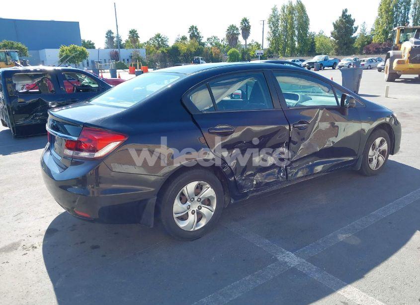 Photo 4 of 2013 Honda Civic LX (VIN 19XFB2F55DE247997)