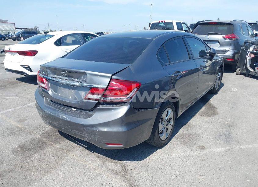 Photo 4 of 2013 Honda Civic LX (VIN 19XFB2F55DE252598)