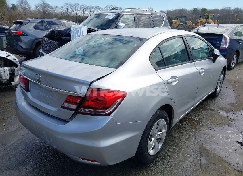 Photo 4 of 2013 Honda Civic LX (VIN 19XFB2F55DE272866)