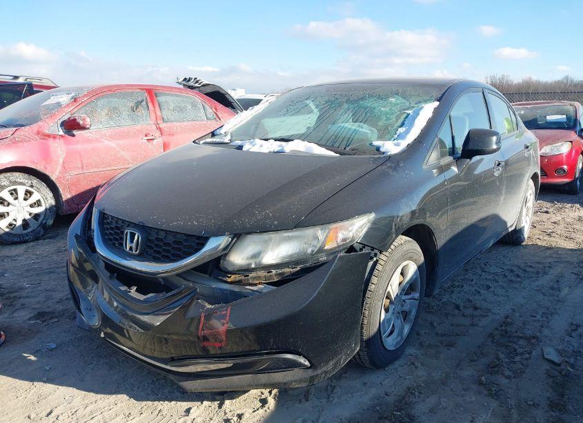 Photo 2 of 2013 Honda Civic LX (VIN 19XFB2F55DE281955)