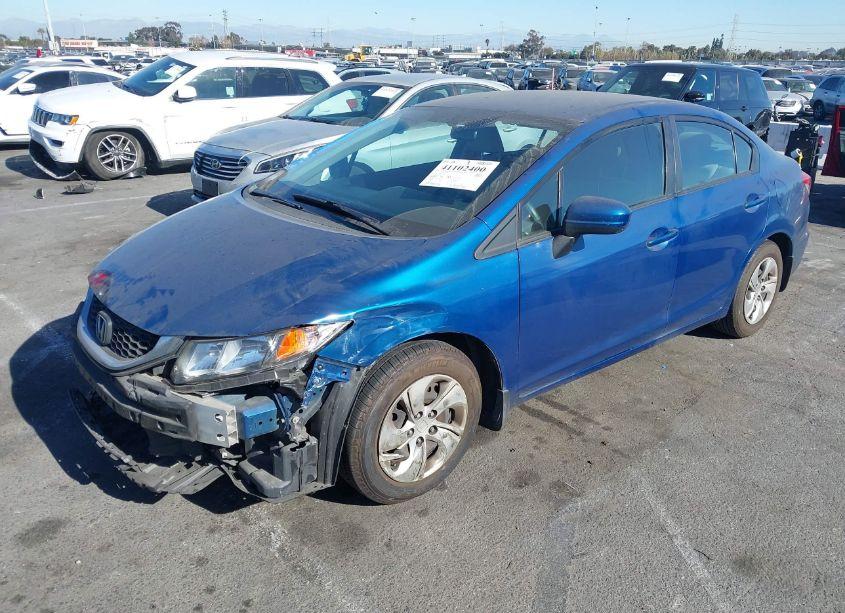 Photo 2 of 2014 Honda Civic LX (VIN 19XFB2F55EE004174)