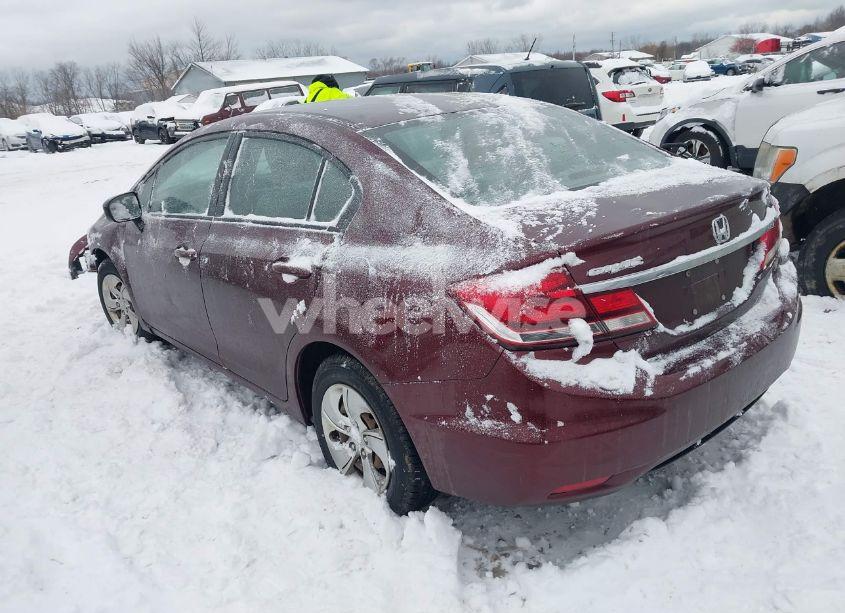 Photo 3 of 2014 Honda Civic LX (VIN 19XFB2F55EE013893)