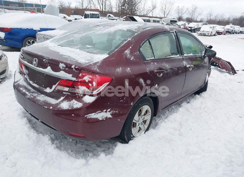 Photo 4 of 2014 Honda Civic LX (VIN 19XFB2F55EE013893)