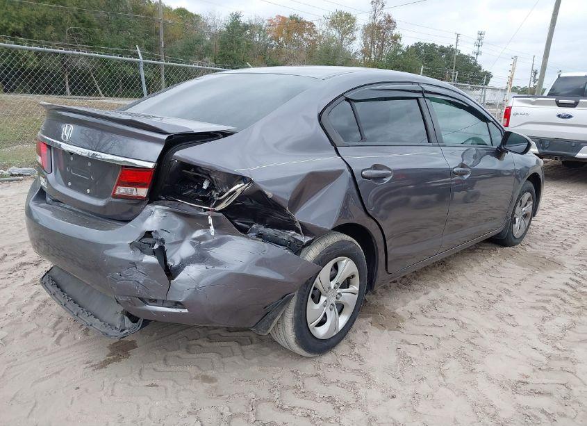 Photo 4 of 2014 Honda Civic LX (VIN 19XFB2F55EE024568)