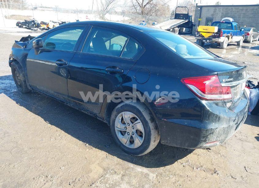 Photo 3 of 2014 Honda Civic LX (VIN 19XFB2F55EE035098)