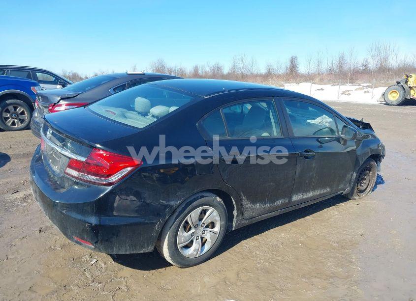 Photo 4 of 2014 Honda Civic LX (VIN 19XFB2F55EE035098)
