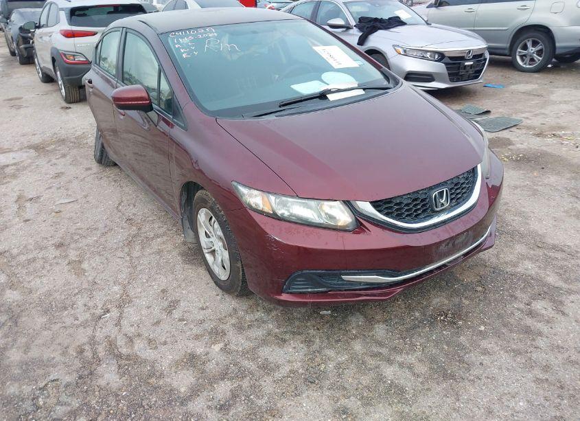 2014 Honda Civic LX (VIN 19XFB2F55EE038633) main photo