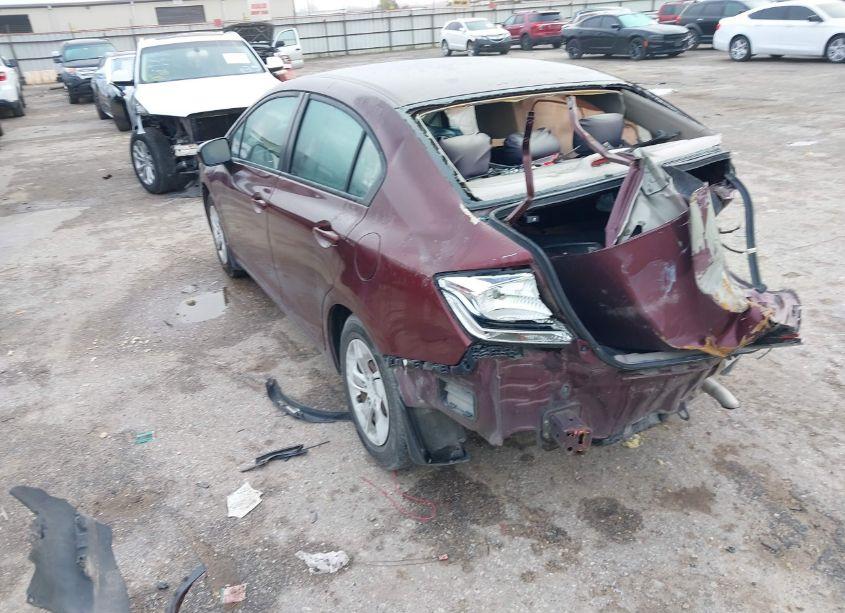 Photo 3 of 2014 Honda Civic LX (VIN 19XFB2F55EE038633)