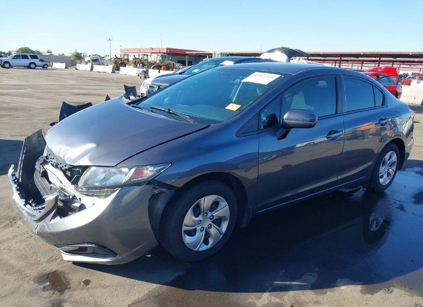 Photo 2 of 2014 Honda Civic LX (VIN 19XFB2F55EE039247)