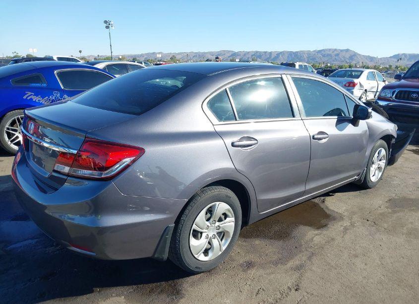 Photo 4 of 2014 Honda Civic LX (VIN 19XFB2F55EE039247)