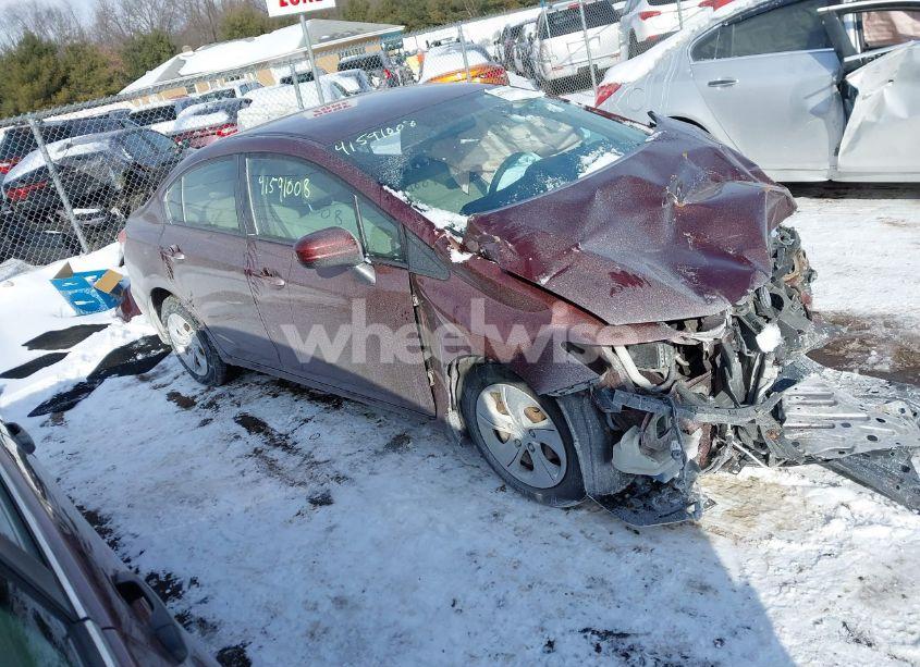 Photo 14 of 2014 Honda Civic LX (VIN 19XFB2F55EE039555)