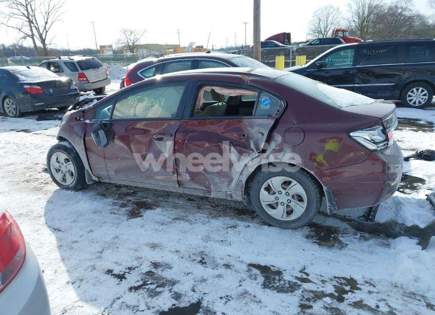 Photo 15 of 2014 Honda Civic LX (VIN 19XFB2F55EE039555)